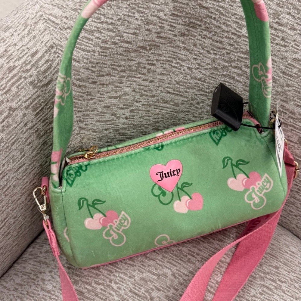 Juicy Couture retro green cherry bag green